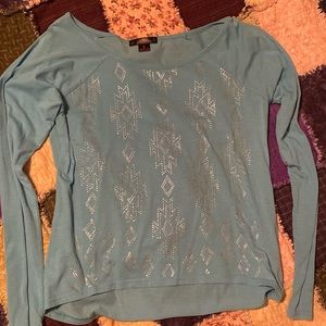Rock & Roll Cowgirl long sleeve tee